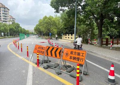 徐泾镇明珠路(双联路-杨巷港桥)大中修工程启动